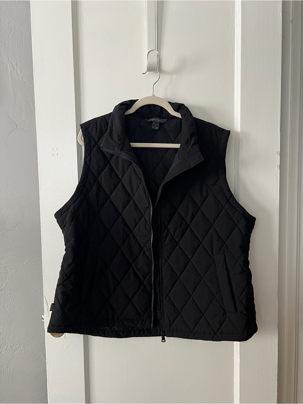 Free Country Black Quilted Women's Vest